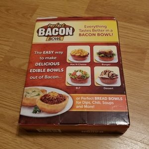 Perfect Bacon Bowl Cookware - New in Box